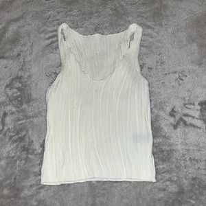 shein waffle ribbed tank